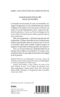 Anagrammes pour lire dans les pensées