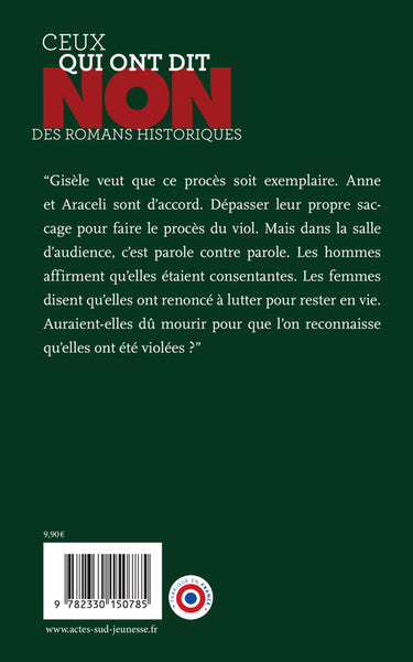 Gisèle Halimi : "Non au viol"