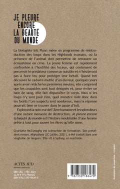 Je pleure encore la beauté du monde