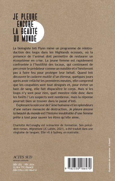 Je pleure encore la beauté du monde