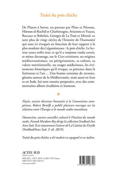 Traité du pois chiche