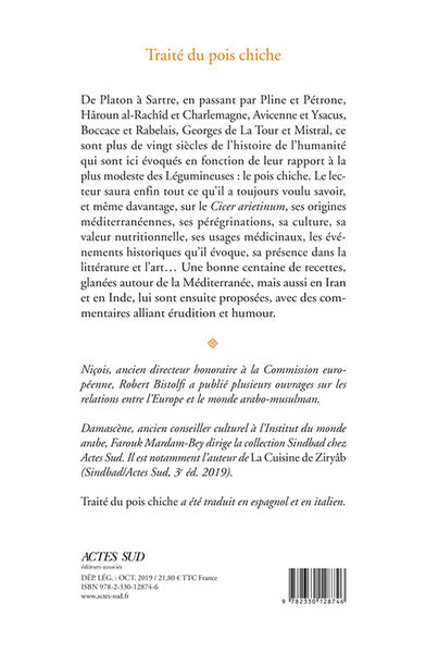 Traité du pois chiche