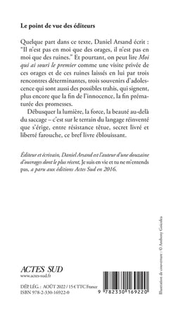 Moi qui ai souri le premier