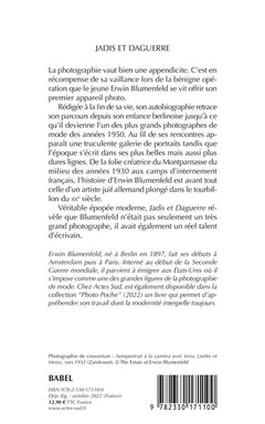 Jadis et Daguerre