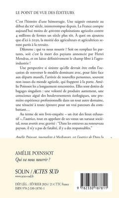 Qui va nous nourrir ?