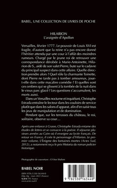 Hilarion - L'araignée d'Apollon