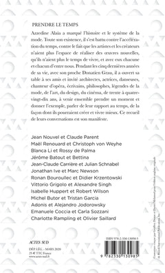 Prendre le temps