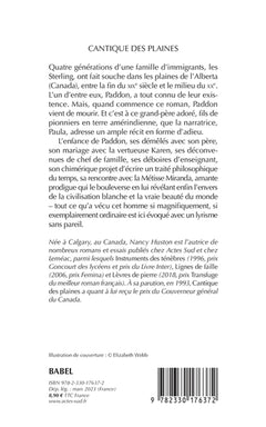 Cantique des plaines