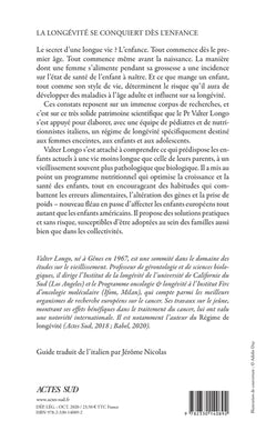 La longévité se conquiert dès l'enfance