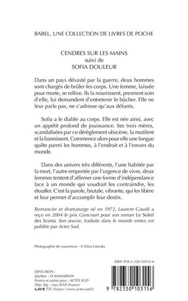 Cendres sur les mains