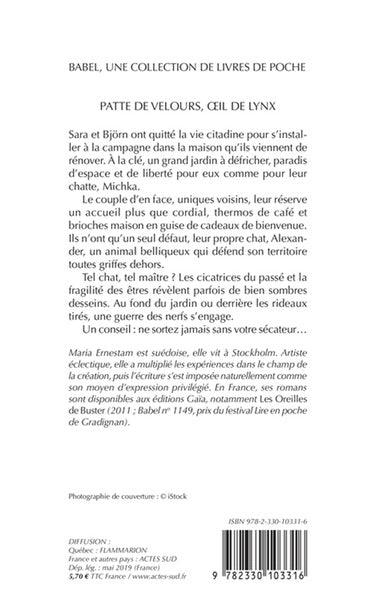 Patte de velours, oeil de lynx