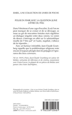 Pour en finir avec la question juive (L'être ou pas)