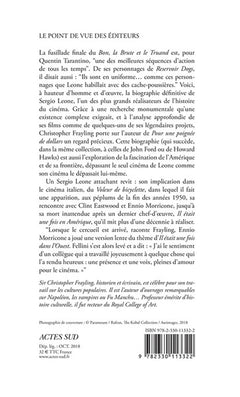 Sergio Leone, quelque chose à voir avec la mort