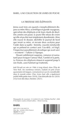 La tristesse des éléphants