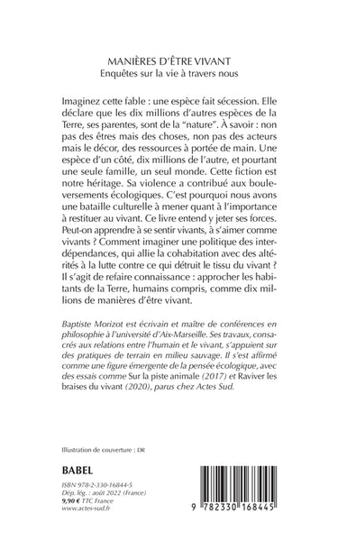 Manières d'être vivant