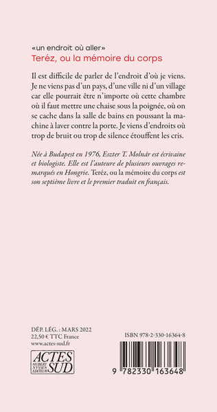 Teréz, ou la mémoire du corps