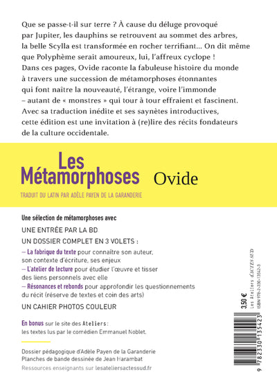 16 métamorphoses d'Ovide