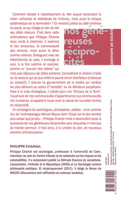 Nos généreuses réciprocités
