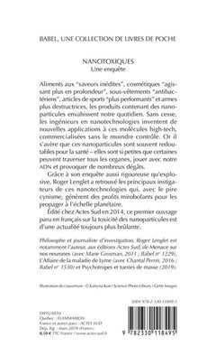 Nanotoxiques