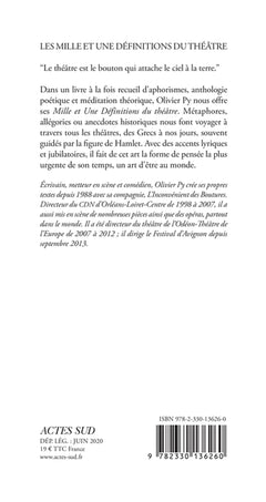 Les mille et une définitions du théâtre
