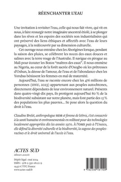 Réenchanter l'eau