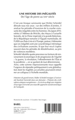 Une histoire des inégalités