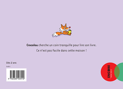 Crocolou aime les livres