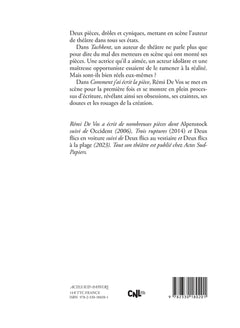 Tachkent suivi de Comment j'ai écrit la pièce