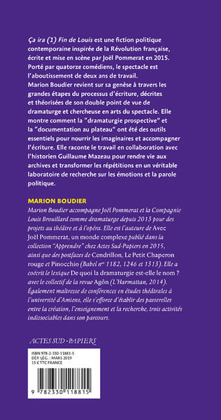 Avec Joël Pommerat. Tome II