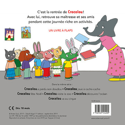 Crocolou rentre à l'école