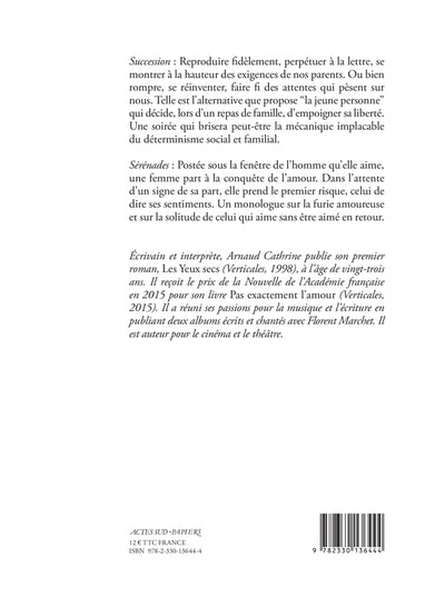 Succession suivi de Sérénades