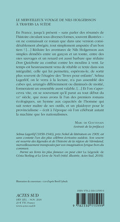 Le merveilleux voyage de Nils Holgersson à travers la Suède