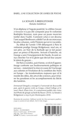 La Sonate à Bridgetower