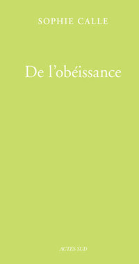 De l'obéissance (Livre I)