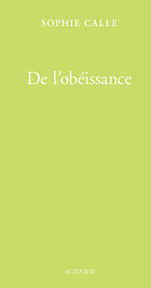 De l'obéissance (Livre I)