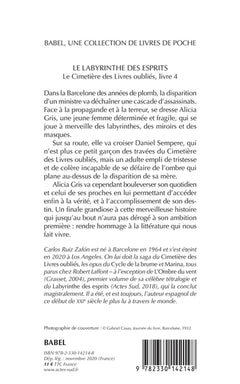 Le labyrinthe des esprits