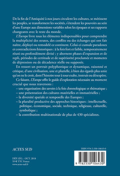 L'EUROPE. Encyclopédie historique