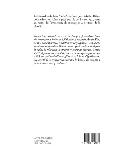 Brèves de comptoir. Tournée générale