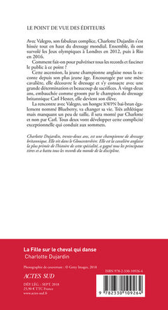 La Fille sur le cheval qui danse