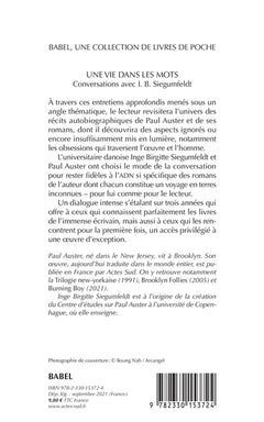 Une vie dans les mots