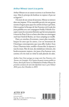 Arthur Mineur court à sa perte