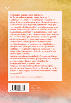Energie ! 5 minutes par jour pour retrouver la forme et la conserver