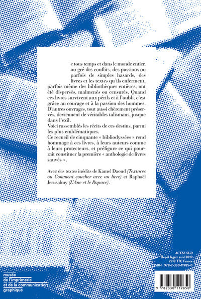 Bibliodyssées: 50 histoires de livres sauvés