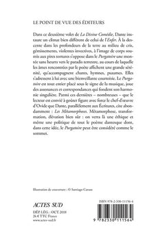 Purgatoire : La Divine Comédie