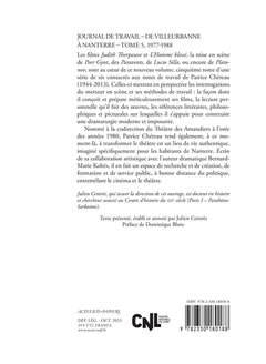 Journal de travail, tome 5