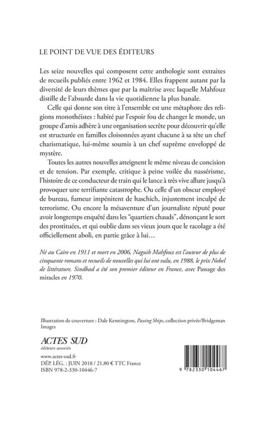 L'organisation secrète et autres nouvelles