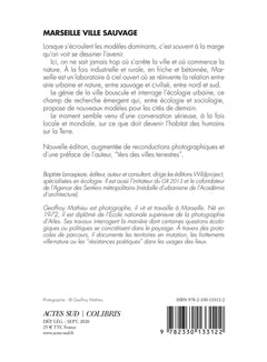 Marseille ville sauvage: Essai d'écologie urbaine