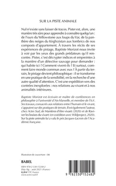 Sur la piste animale