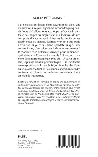 Sur la piste animale