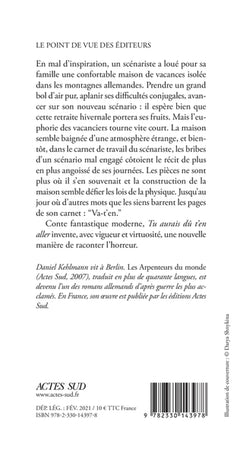 Tu aurais dû t'en aller